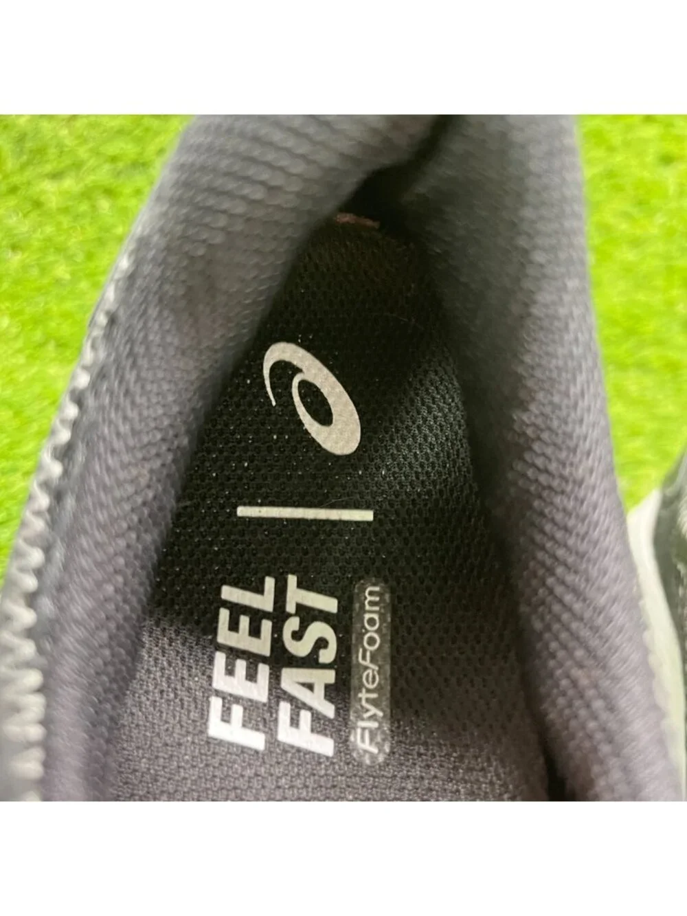 Asics RoadHawk FF2 Womens Size 6.5 Black White Athletic Running Shoes Sneakers